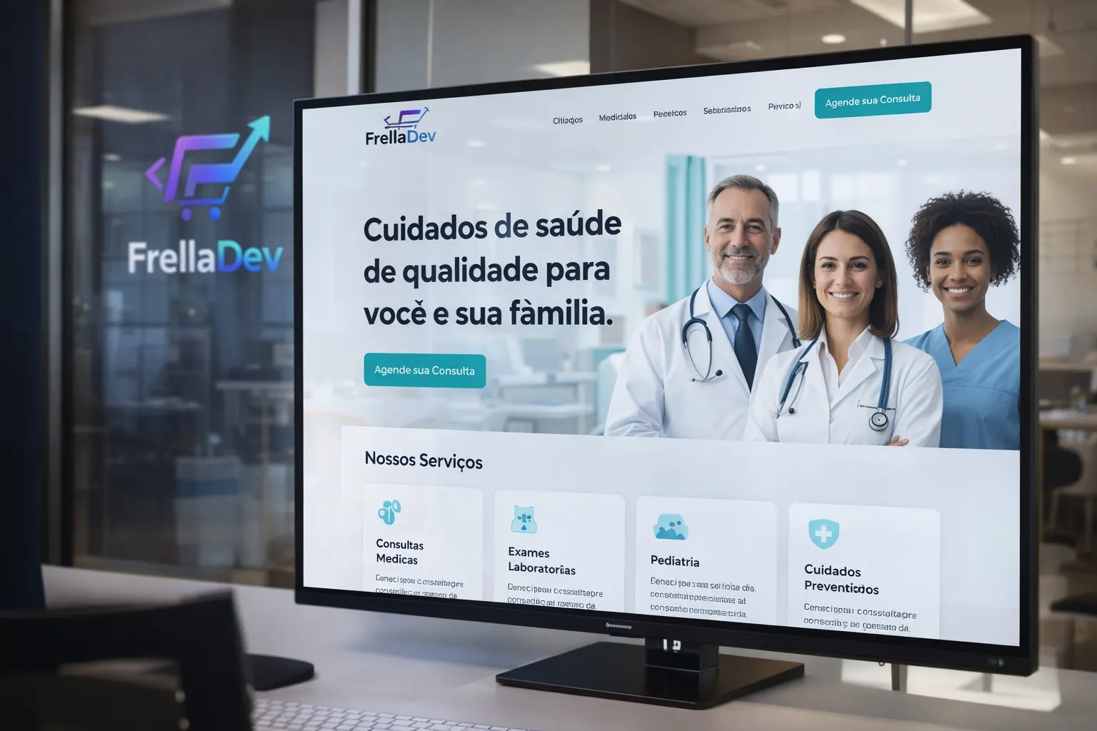 Site saúde - WordPress