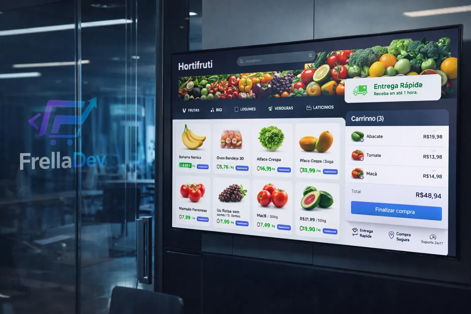 Supermercado online - VTEX